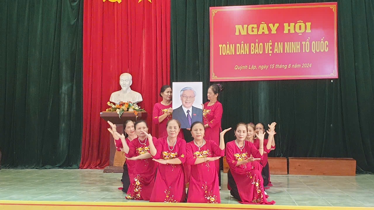 Ngày hội toàn dân bảo vệ an ninh tổ quốc thôn Tân Thành